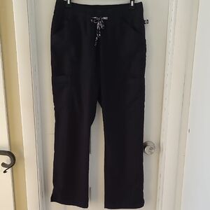 Urbane Icon Black Scrub Pants